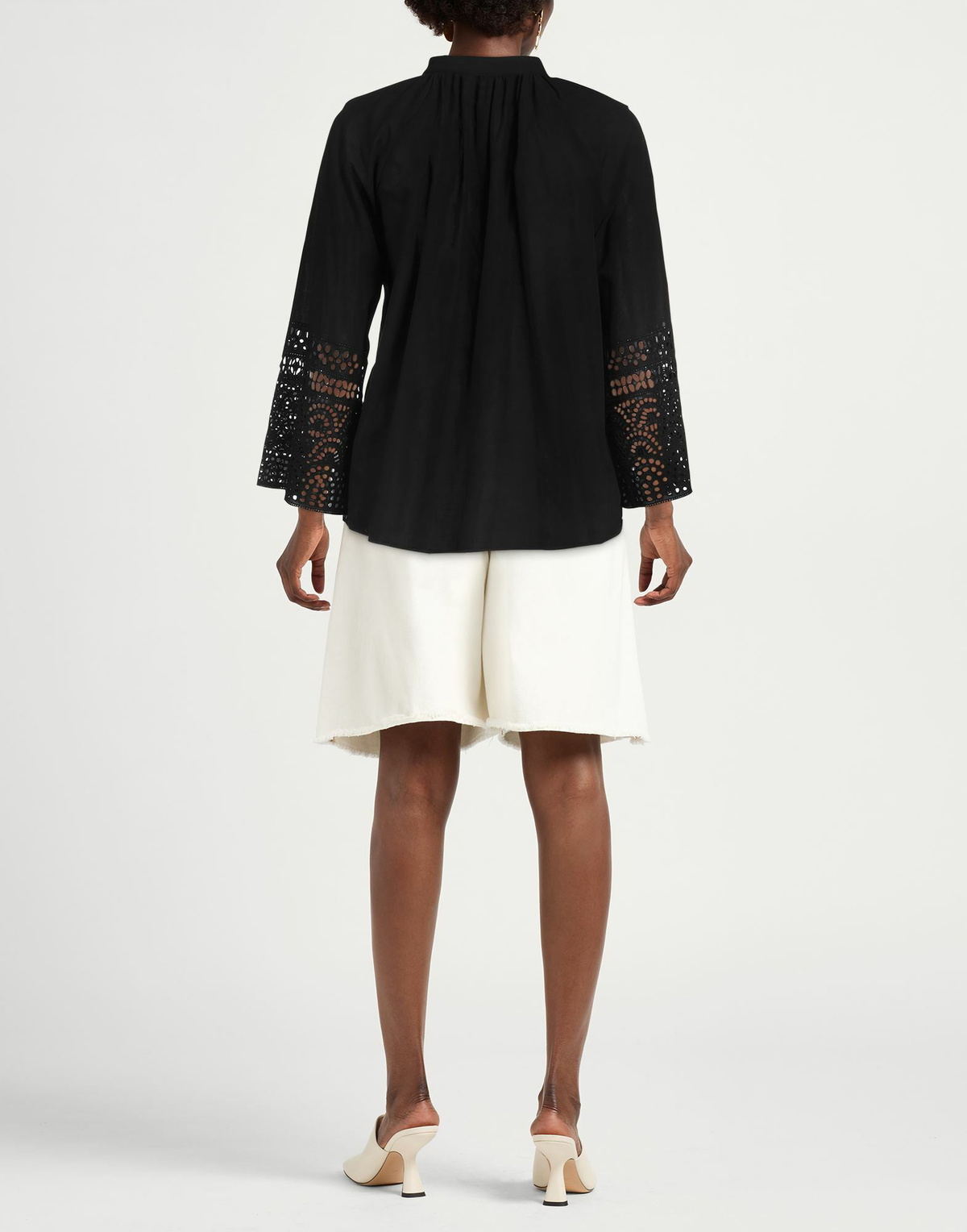 Jijil Womens Shirt in Black