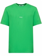 MSGM - Micro Logo Cotton Jersey T-shirt
