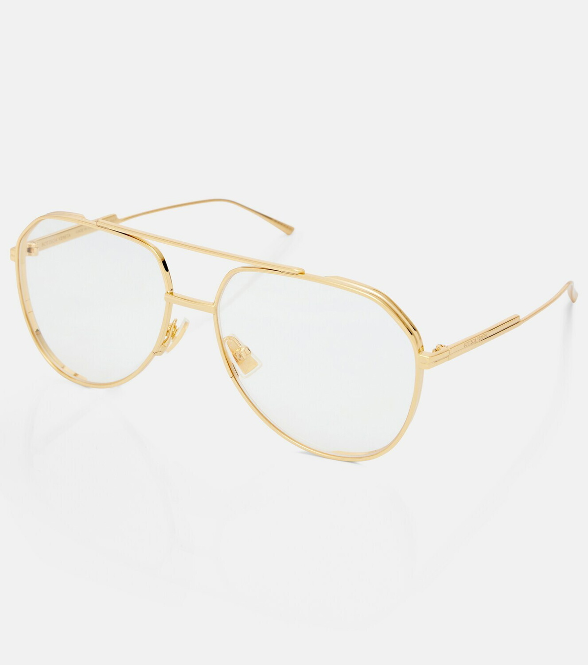 Bottega Veneta Light Ribbon aviator glasses