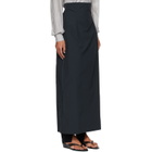 Paloma Wool Navy Fosca Maxi Skirt