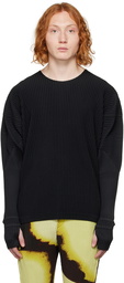 Homme Plissé Issey Miyake Black MC October Long Sleeve T-Shirt