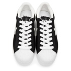 BAPE Black Glow-In-The-Dark Skull Sta Sneakers