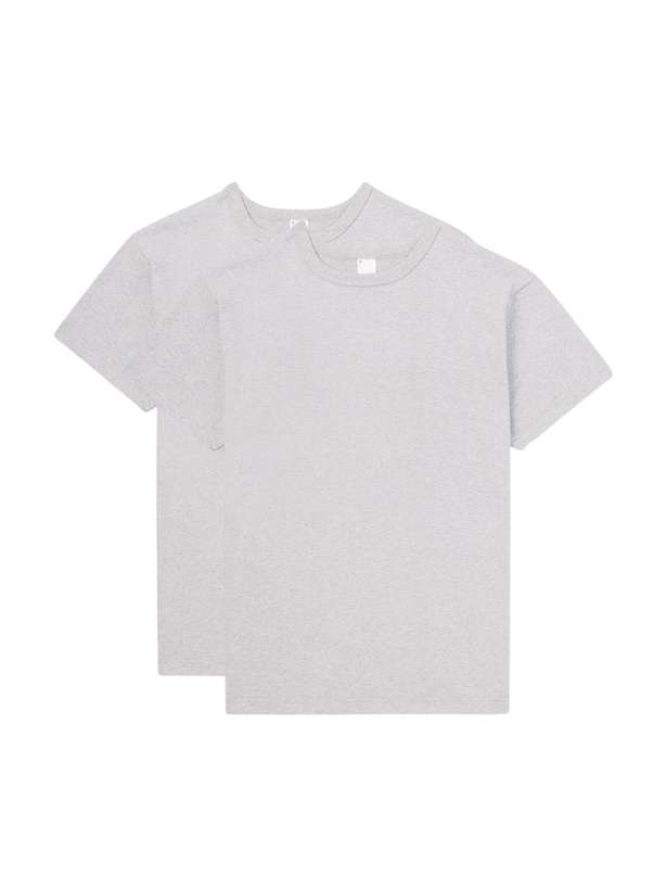 Photo: 3sixteen - Set of Two Cotton-Jersey T-Shirt - Gray