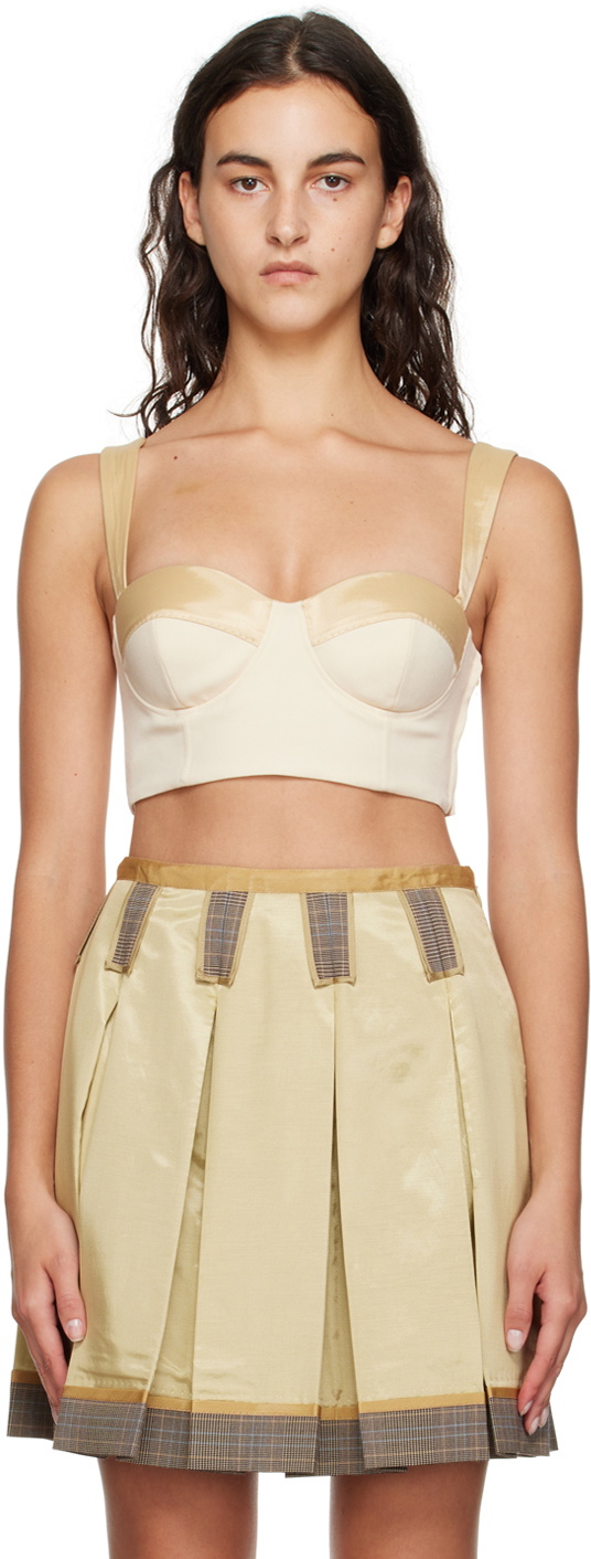 Photo: Moschino Beige Inside Out Tank Top