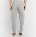 TOM FORD - Slim-Fit Tapered Loopback Cotton-Jersey Sweatpants - Men - Gray