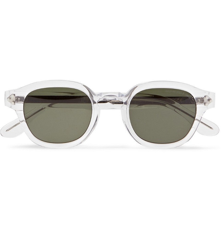 Photo: Cutler and Gross - Round-Frame Acetate Sunglasses - Men - Clear