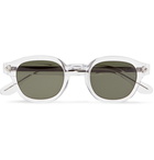 Cutler and Gross - Round-Frame Acetate Sunglasses - Men - Clear