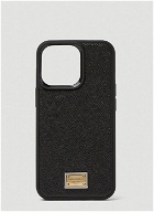 Logo Plaque iPhone 13 Pro Phone Case in Black
