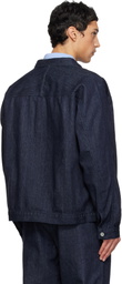 nanamica Blue Short Denim Jacket