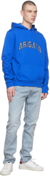 Axel Arigato Blue Organic Cotton Hoodie