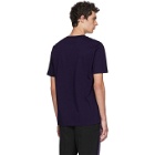 Jil Sander Purple Cotton T-Shirt
