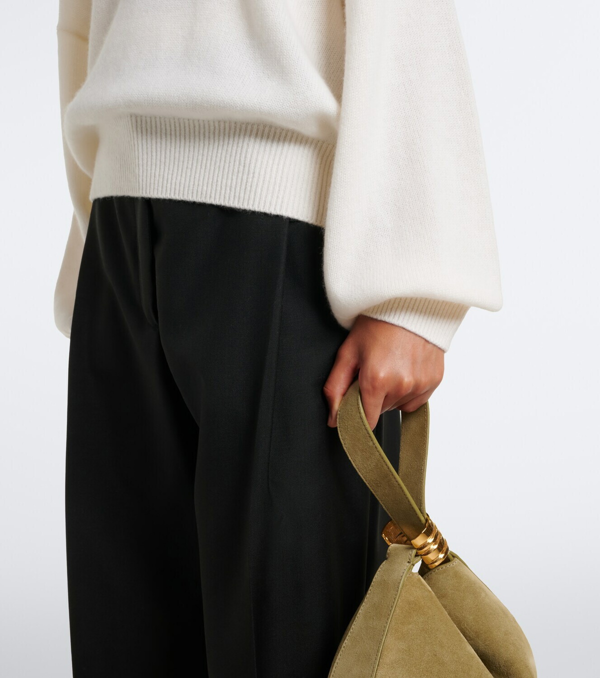 Lisa Yang Etta cashmere polo sweater