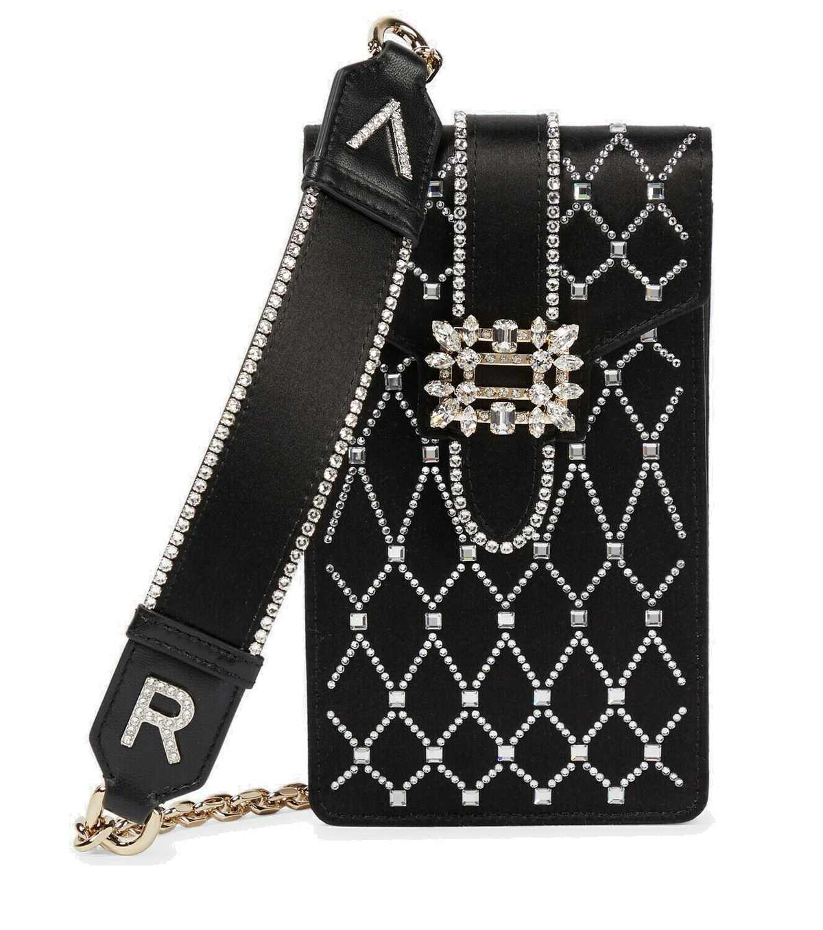 Roger Vivier Miss Vivier Pocket iPhone crossbody bag