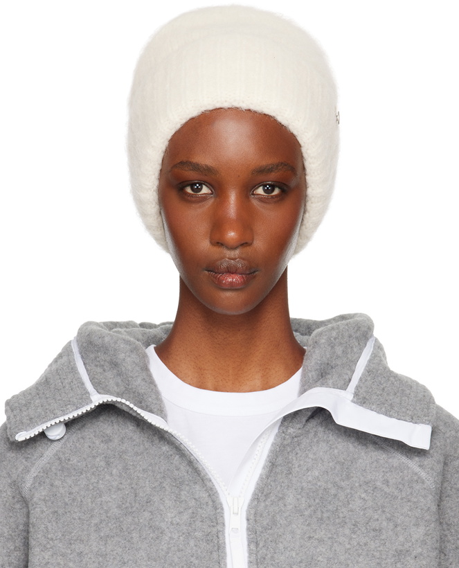Photo: Canada Goose Off-White Alpaca Beanie