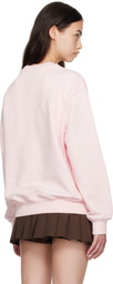 Casablanca Pink 'Casablanca' Montagne Sportif Sweatshirt