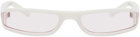 Rick Owens White Fog Sunglasses