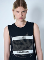 MM6 Maison Margiela x Salomon Logo Motif Tank Top