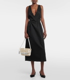 Altuzarra Watermill Small raffia shoulder bag
