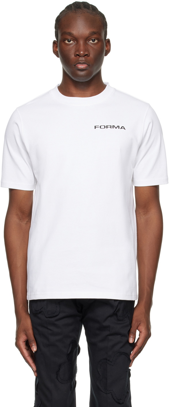 FORMA White Printed T-Shirt