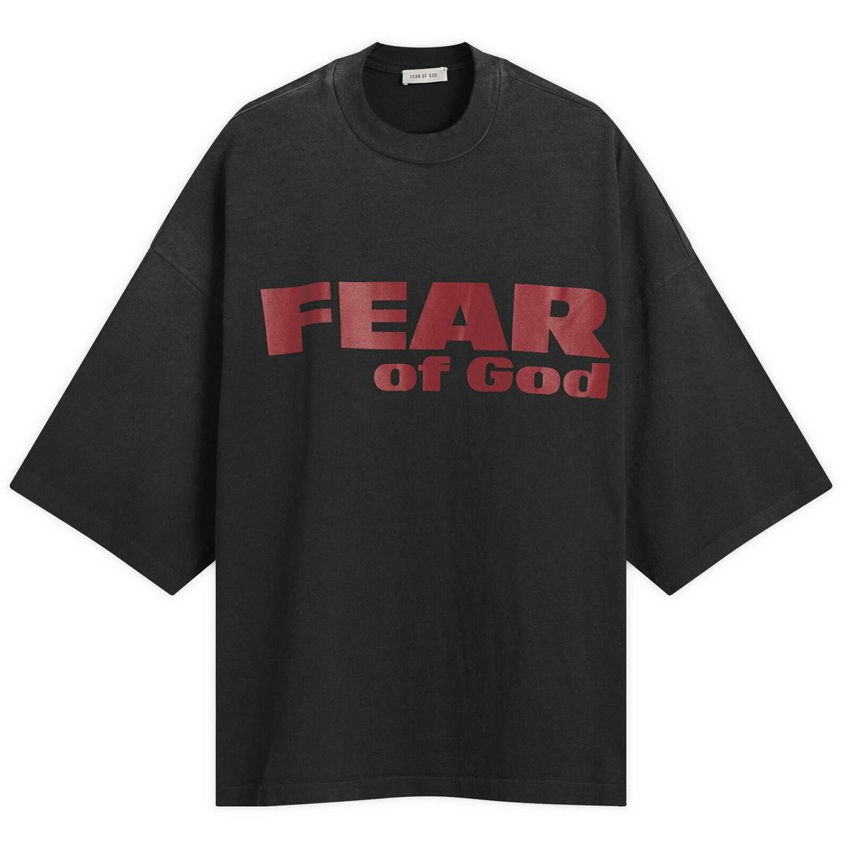 Fear of God Men's Embroidered 8 Milano T-Shirt in Black Fear Of God