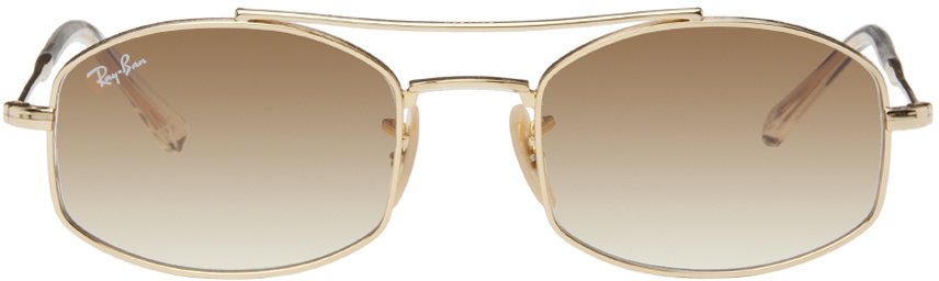 Ray-Ban Gold RB3719 Sunglasses Ray Ban