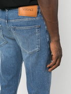 VERSACE - Straight Leg Denim Jeans