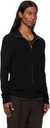 HODAKOVA Black Knitted Track Jacket