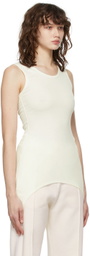 VAARA Off-White Eva Tank Top