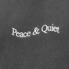 Museum of Peace and Quiet Men's Wordmark Popover Hoodie in Black