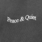Museum of Peace and Quiet Men's Wordmark Popover Hoodie in Black