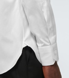 Zegna - Long-sleeved cotton poplin shirt