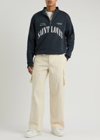 Club 1984 Saint Louis Half-zip Cotton Sweatshirt