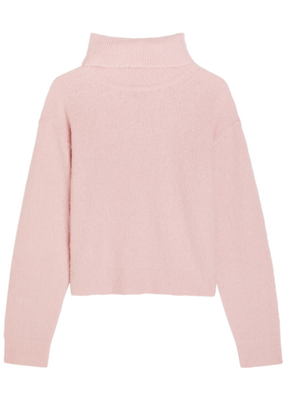 Photo: Paige Viviana Roll-neck Knit Jumper Pink