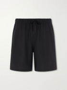 Aimé Leon Dore - Straight-Leg Linen Drawstring Shorts - Black
