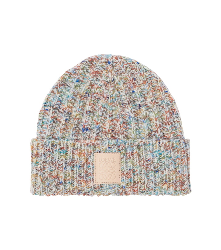 Photo: Loewe Anagram wool and cashmere-blend beanie