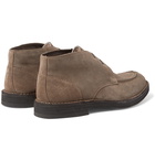 Mr P. - Split-Toe Suede Chukka Boots - Gray