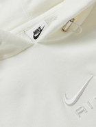 Nike - NSW Air Cotton-Jersey Hoodie - White