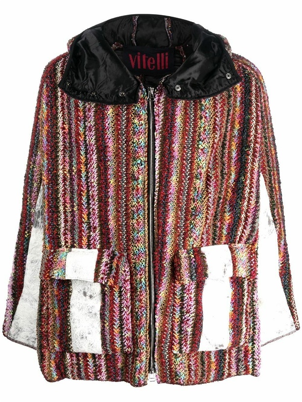 Photo: VITELLI - Knitted Hooded Cardigan