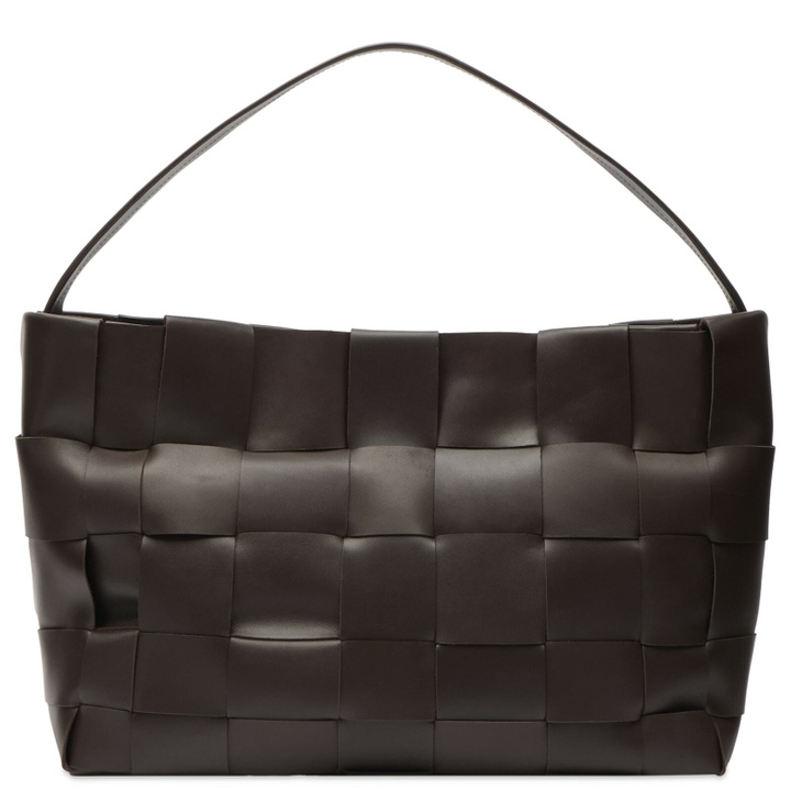 Photo: ST. Agni Women's Woven Large Tote in Chocolate 