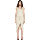 Vivienne Westwood Beige Panther Midi Dress