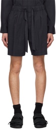 Tekla Navy Birkenstock Edition Pyjama Shorts