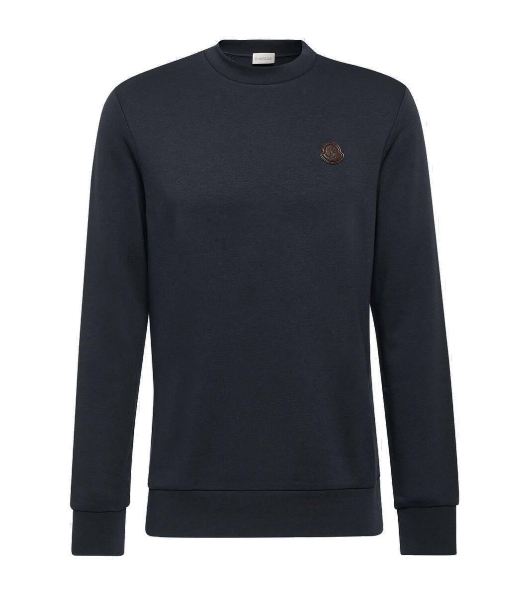 Moncler gamme shop bleu sweatshirt