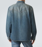 Versace Medusa denim overshirt