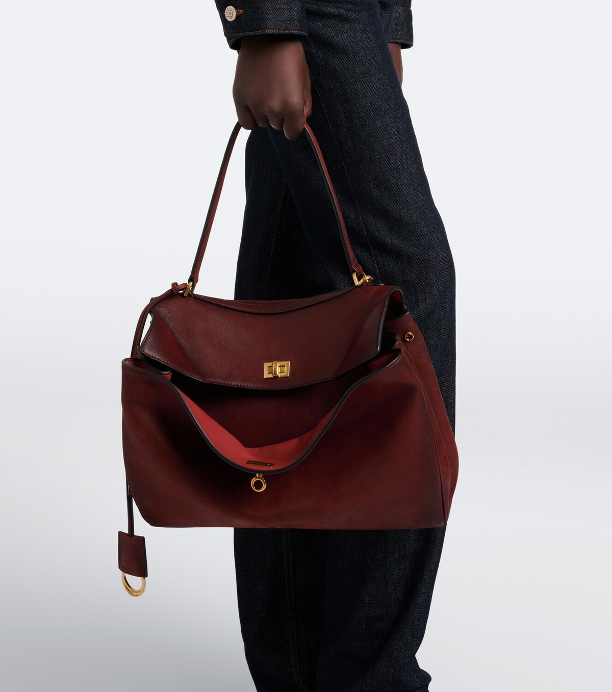 Balenciaga Rodeo Medium leather shoulder bag