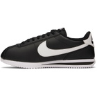 Nike Black Cortez Leather Sneakers