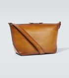 Berluti Toujours Soft Zipped leather messenger bag