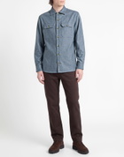 Brunello Cucinelli Mens Shirt Slate in Blue