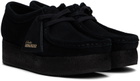 Clarks Originals Black Wallacraft Bee Derbys
