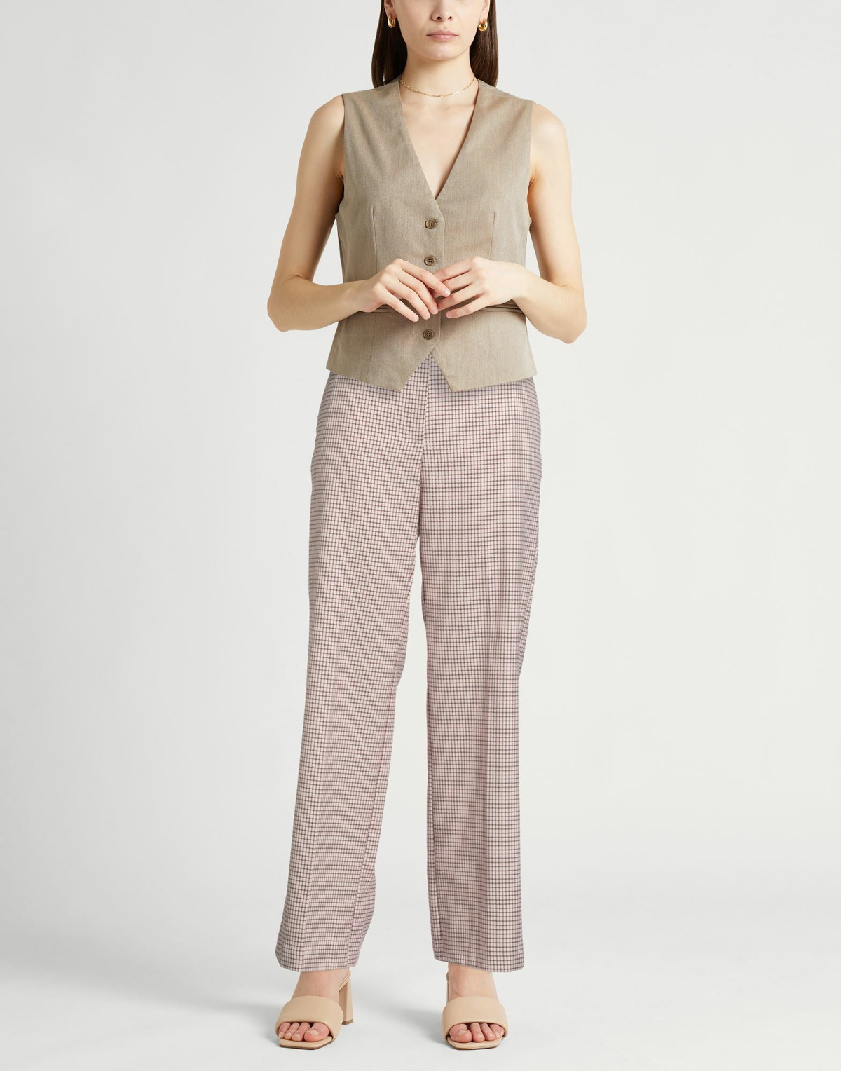 Jucca Womens Pants Ivory