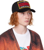 Dsquared2 Black Embroidered Cap